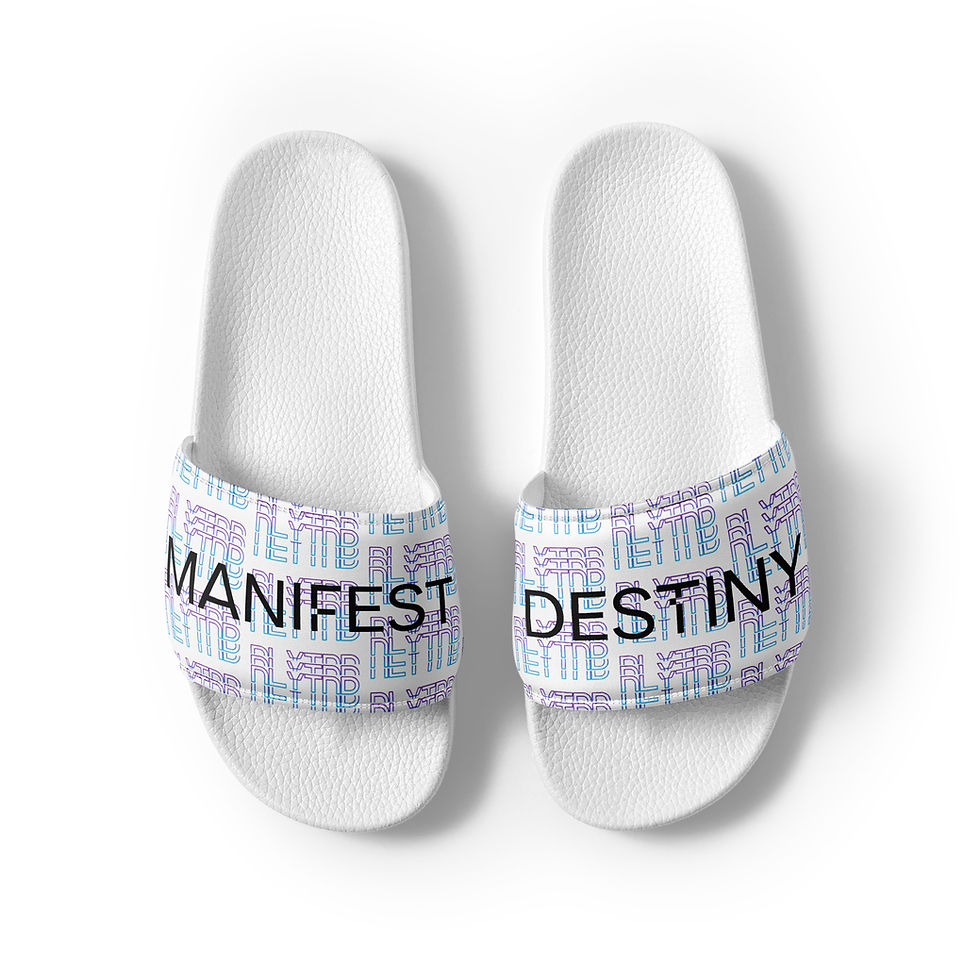 Thumbnail: Women's MANIFEST DESTINY WHITE Top Slides