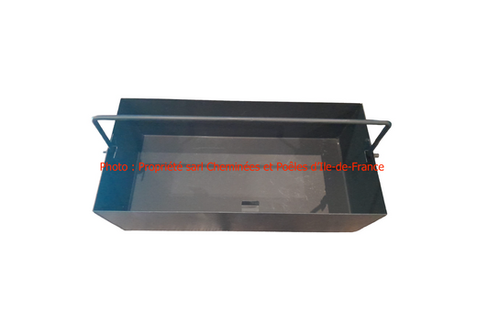 Bac à Cendres Professionnel 70 X 50 Cm – Acier Épais 2 Mm Pour Barbecue Et Cheminée