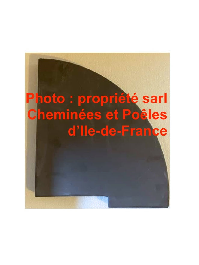 Miniature : Chamotte de Fond Haut Droit pour Poêles Hacket, Carasso - 2115