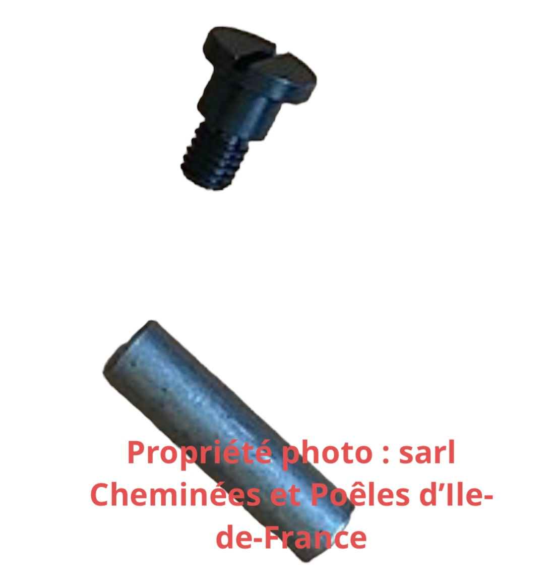 Goupille Diamètre 8 et Vis 3970 pour Poignée 5098 d'Eco 691