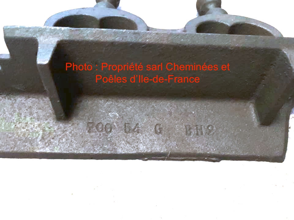 Miniature : Chenet Latéral Gauche  - 700 54 G BH2