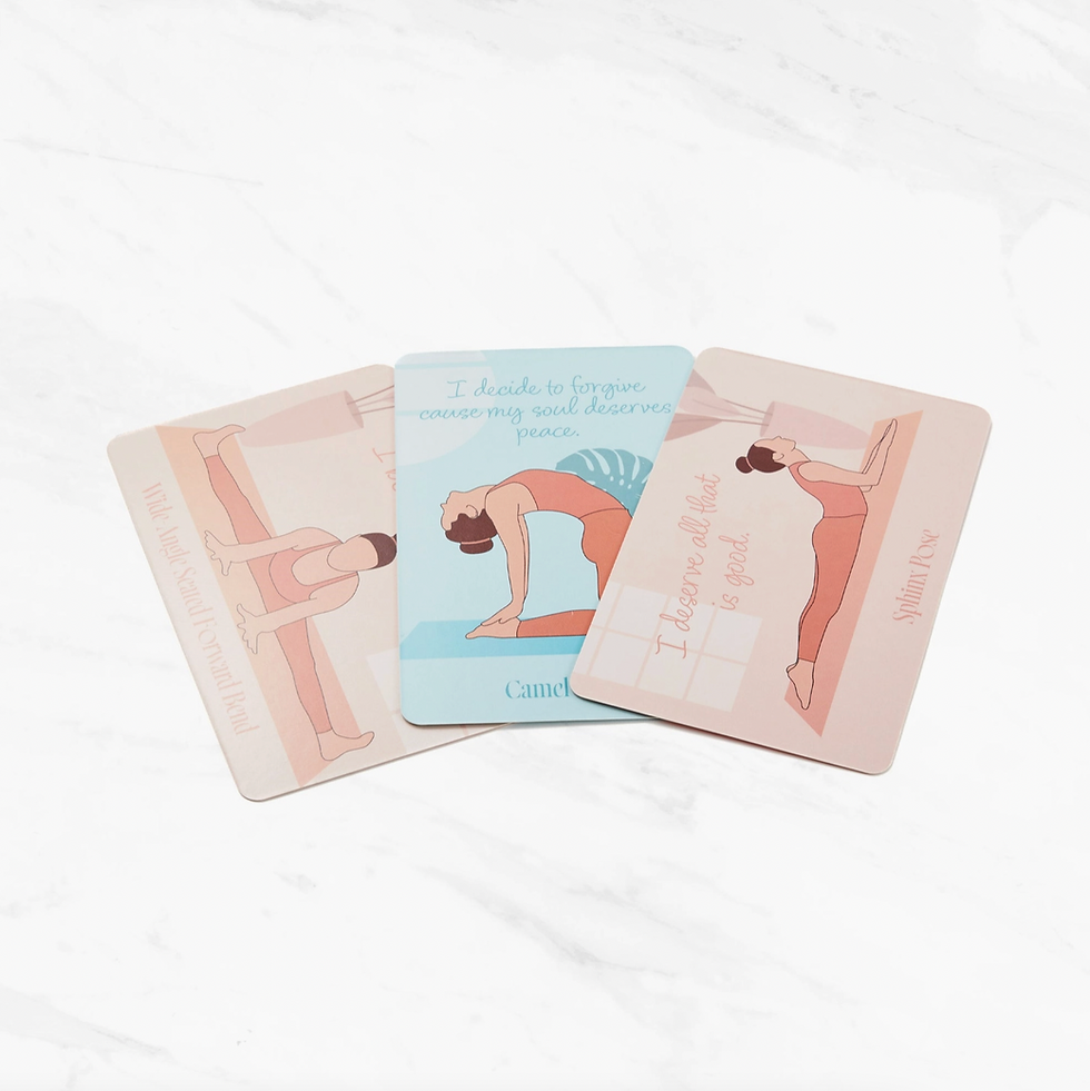 Thumbnail: Affirmation Yoga Pose Cards