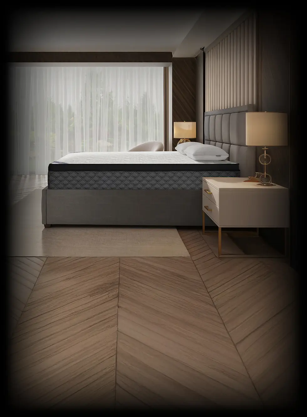 Thumbnail: Puffy STERLING Bed Frame