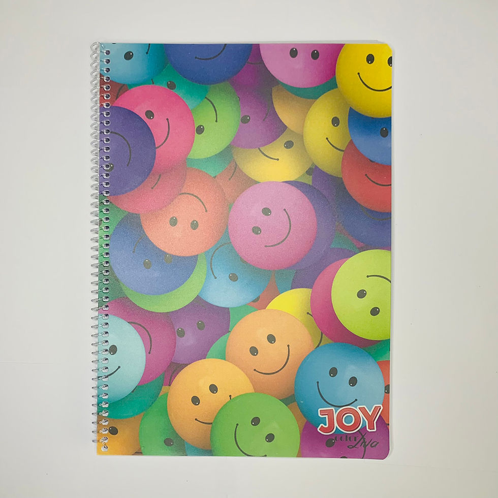 Küçük resim: ColorLiva®JOY A4 Defter PP Kapak 60 yaprak