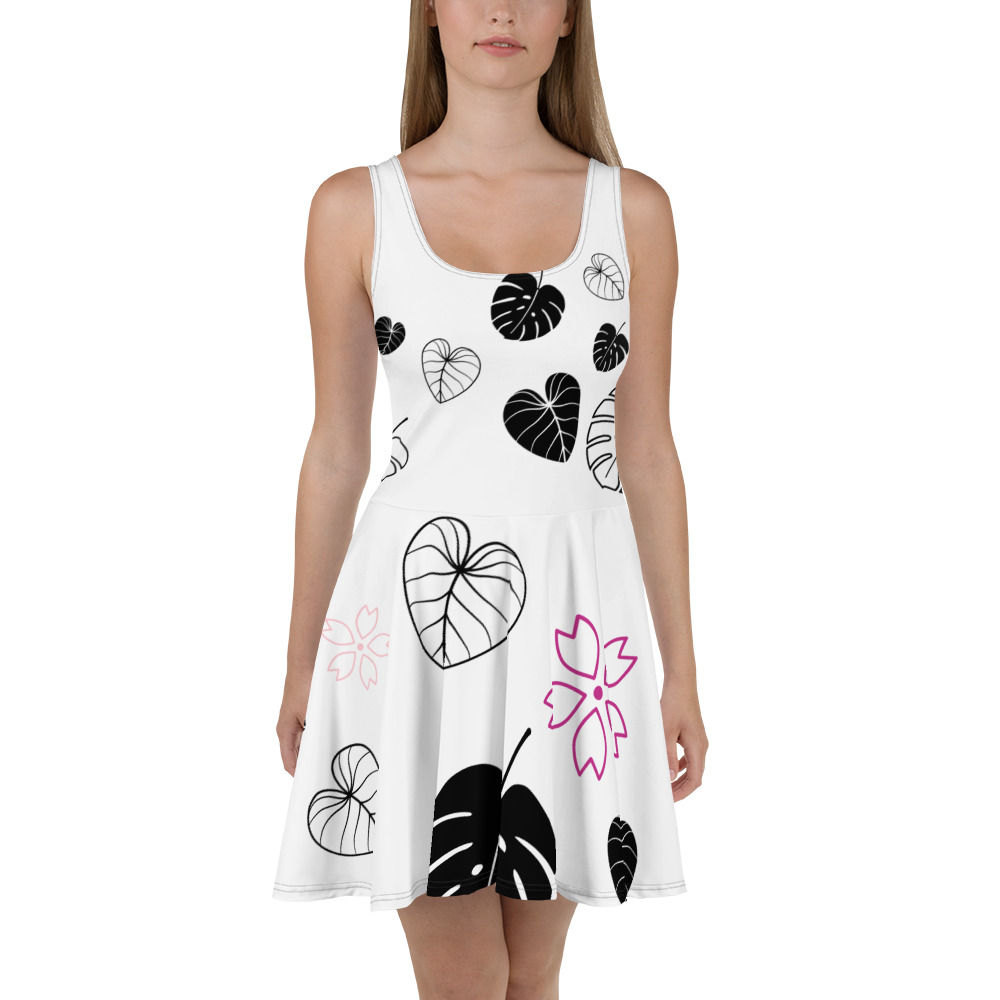 Skater Dress Fallen Leaves