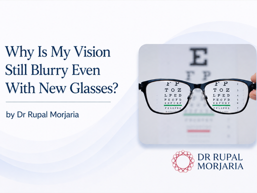Why Is My Vision Still Blurry Even With New Glasses?