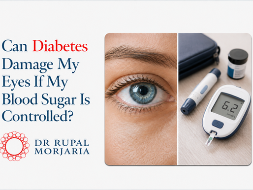 Can Diabetes Damage My Eyes If My Blood Sugar Is Controlled? By Dr Rupal Morjaria