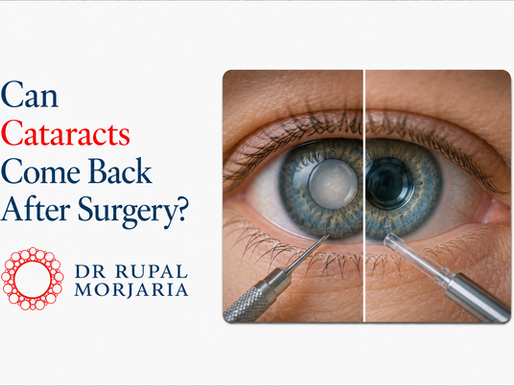 Can Cataracts Come Back After Surgery? By Dr Rupal Morjaria