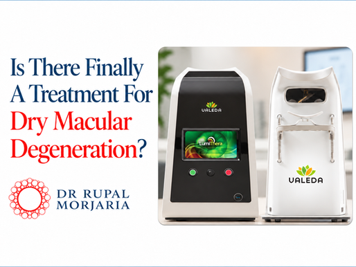 Is There Finally A Treatment For Dry Macular Degeneration? By Dr Rupal Morjaria, Consultant Ophthalmologist