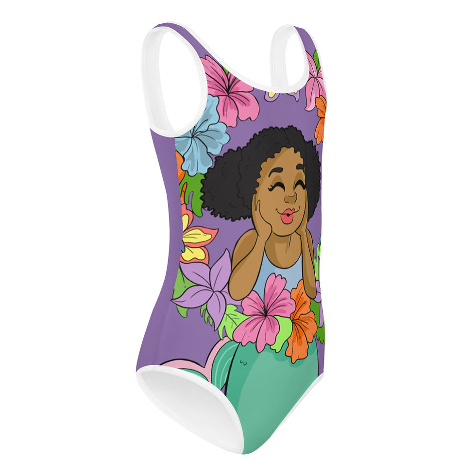 Thumbnail: Mermaid Magic Kids Swimsuit 
