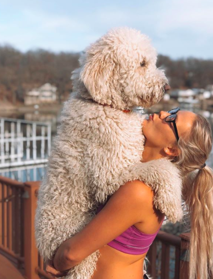 Sophie Cunningham and Leo