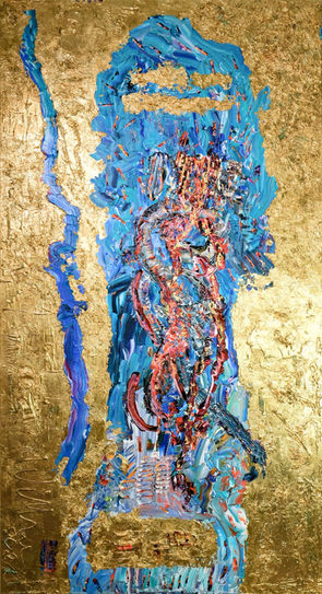 das Goldene Tor, Kunstwerke Gemälde aus dem Atelier Dirk Wittmer Düsseldorf zum Thema Die Kunst des Bewusstseins