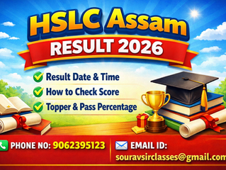 HSLC Assam Result 2026 SEBA Class 10 marksheet download and result checking online