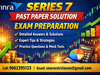 FINRA Series 7 past paper solutions with detailed explanations for exam preparation