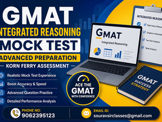 Korn Ferry Assessment Mock Test interface showing logical reasoning, verbal ability, and numerical aptitude questions designed for students and job aspirants preparing for talent assessments. The image represents an online practice test platform with structured exam format, timed sections, and detailed performance analysis to help improve accuracy, speed, and overall test readiness.