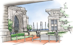 hand sketch with PhotoShop color