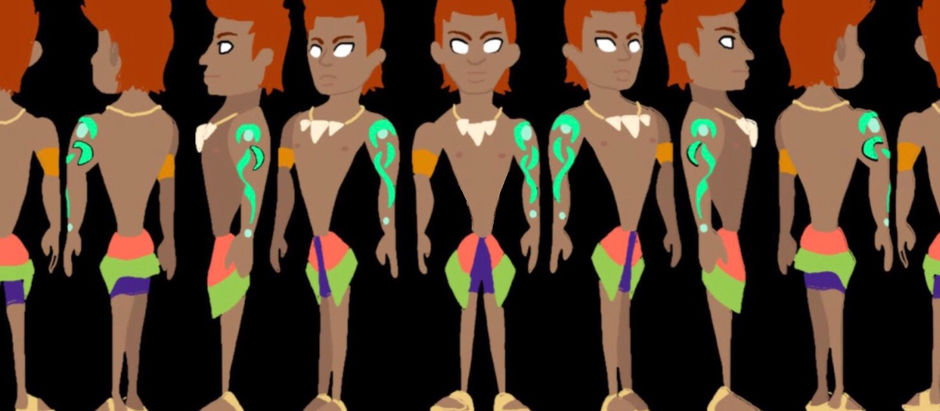 Eztec Character Turnaround