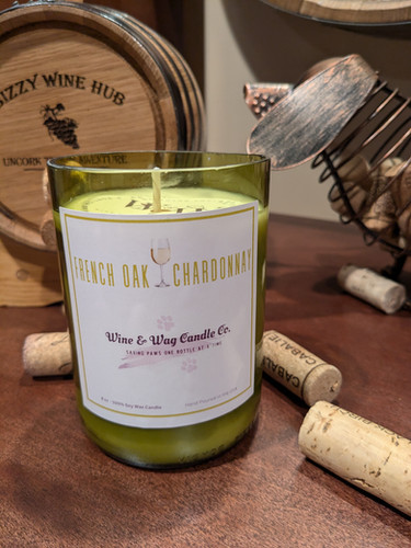 Wine Wag Candles French Oak Chardonnay
