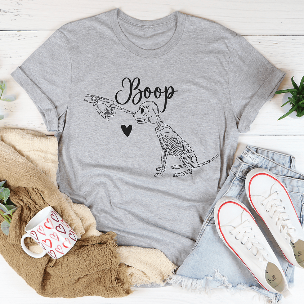 Boop Cute Dog T-Shirt - Pet Lover