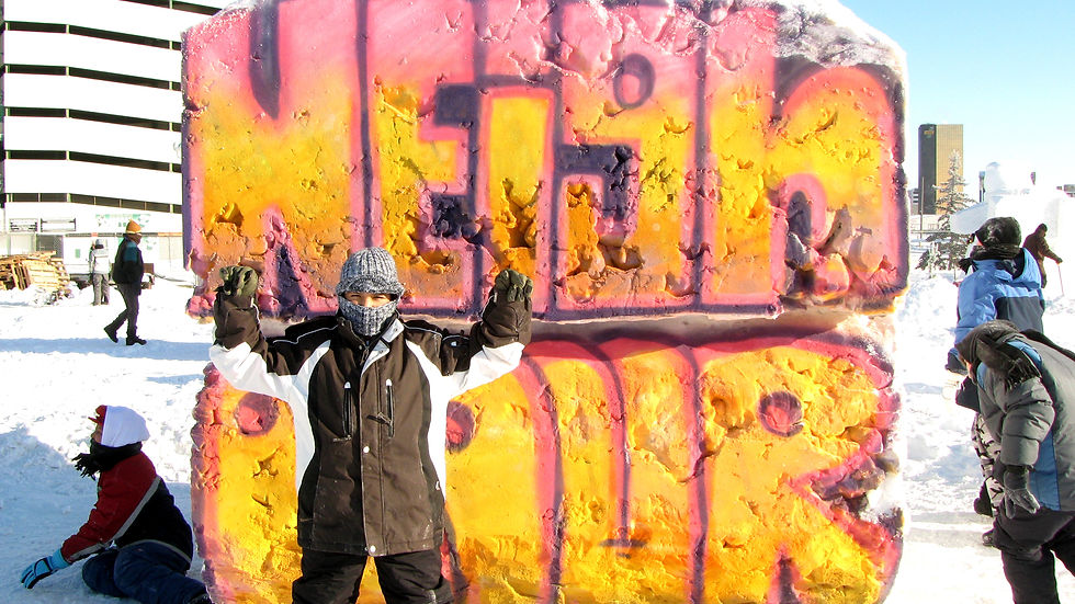 NeighbourHOOD with the Peacekeepers, (2010) Regina, photo credit: Marnie Badham