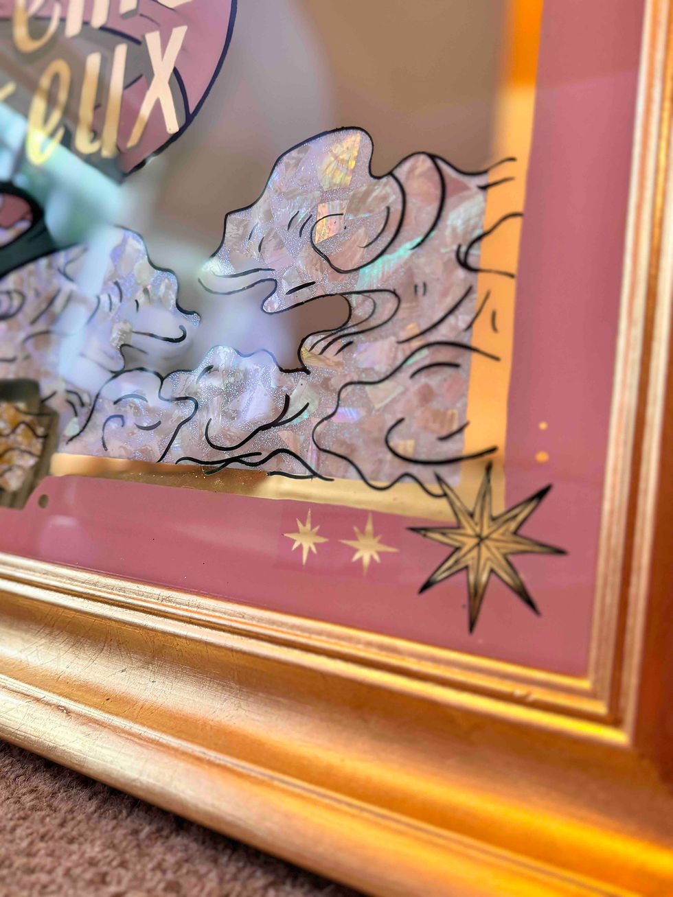 Thumbnail: 23.5ct Gold Leaf Print - Limited Edition