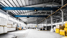inactive industrial production line