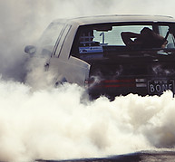 Car in the Smoke
