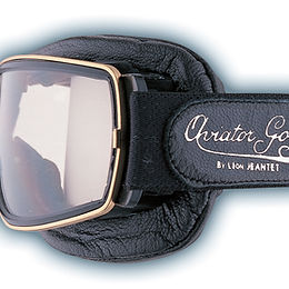 Aviator T2, schwarzes Leder