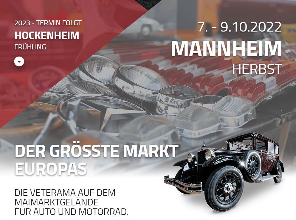 Veterama Mannheim 2022 Tickets