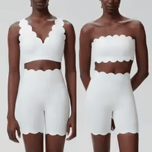 Women Two Piece Fitness Yoga Set Breathable Stretchy Gym Sportswear