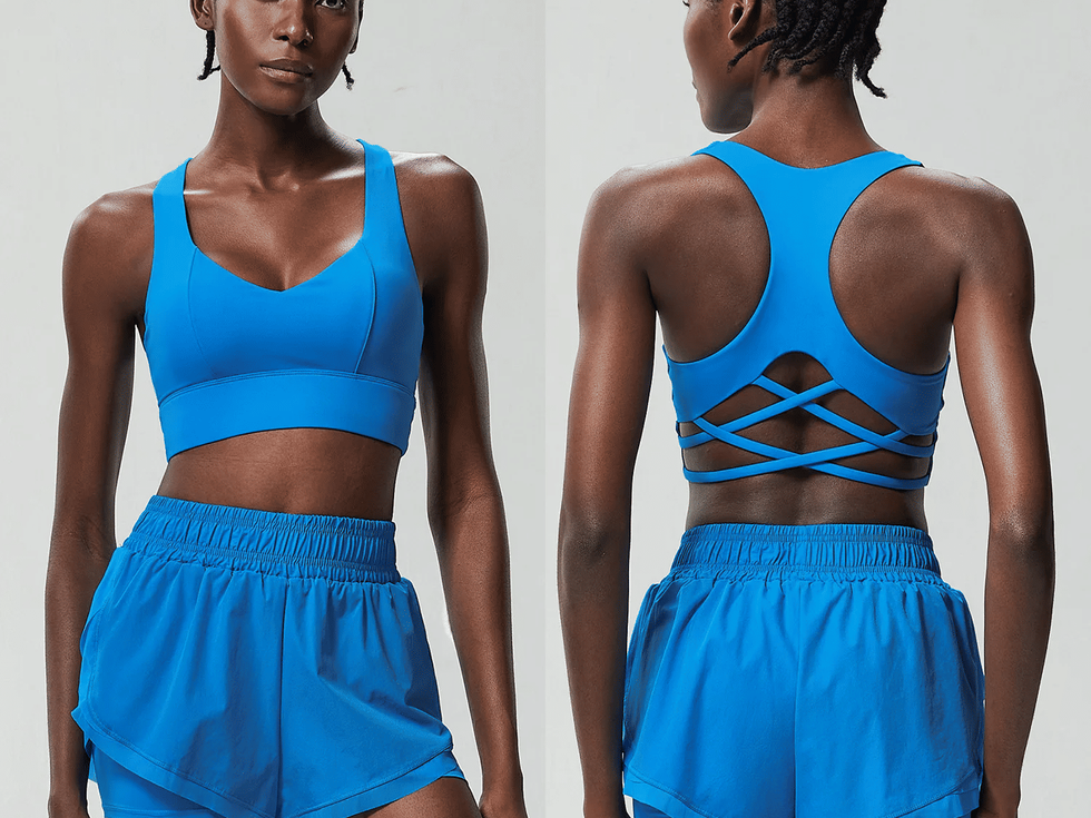 Women's Fitness Yoga Set Two Piece Quick Dry Breathable