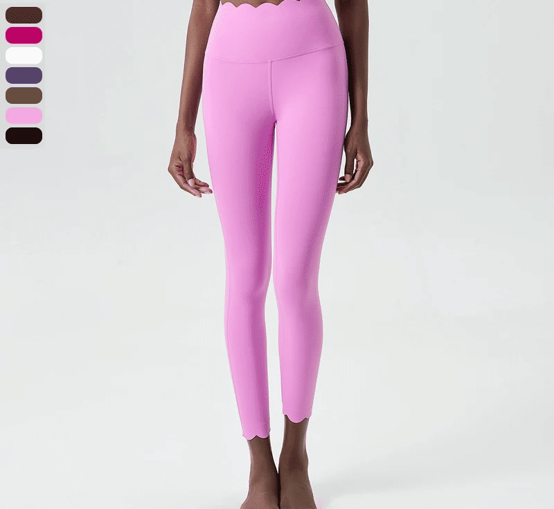 High Waist Sports Leggings Women Solid Color Stretchy Soft Yoga Pants Close Fit Breathable Gym Tights Female Running Sportswea