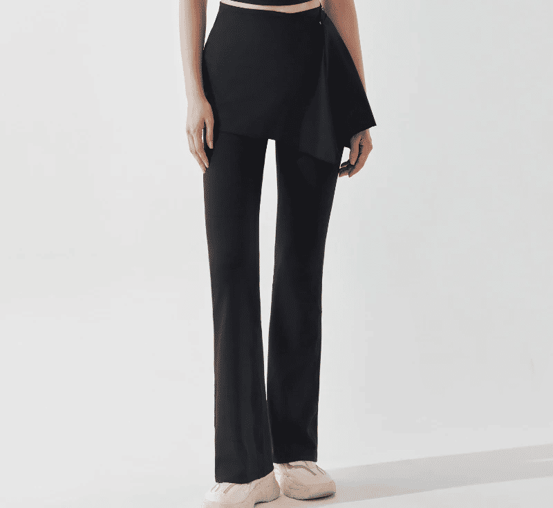 High Waist Flared Yoga Pants Soft Stretch
