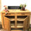 Miniature : Buffet art déco en chêne massif