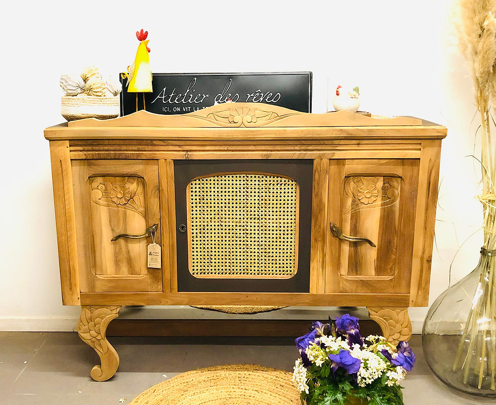 Miniature : Buffet vintage art déco