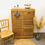 Miniature : Meuble classeur rideau roulant double