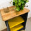 Miniature : Confiturier en noyer massif