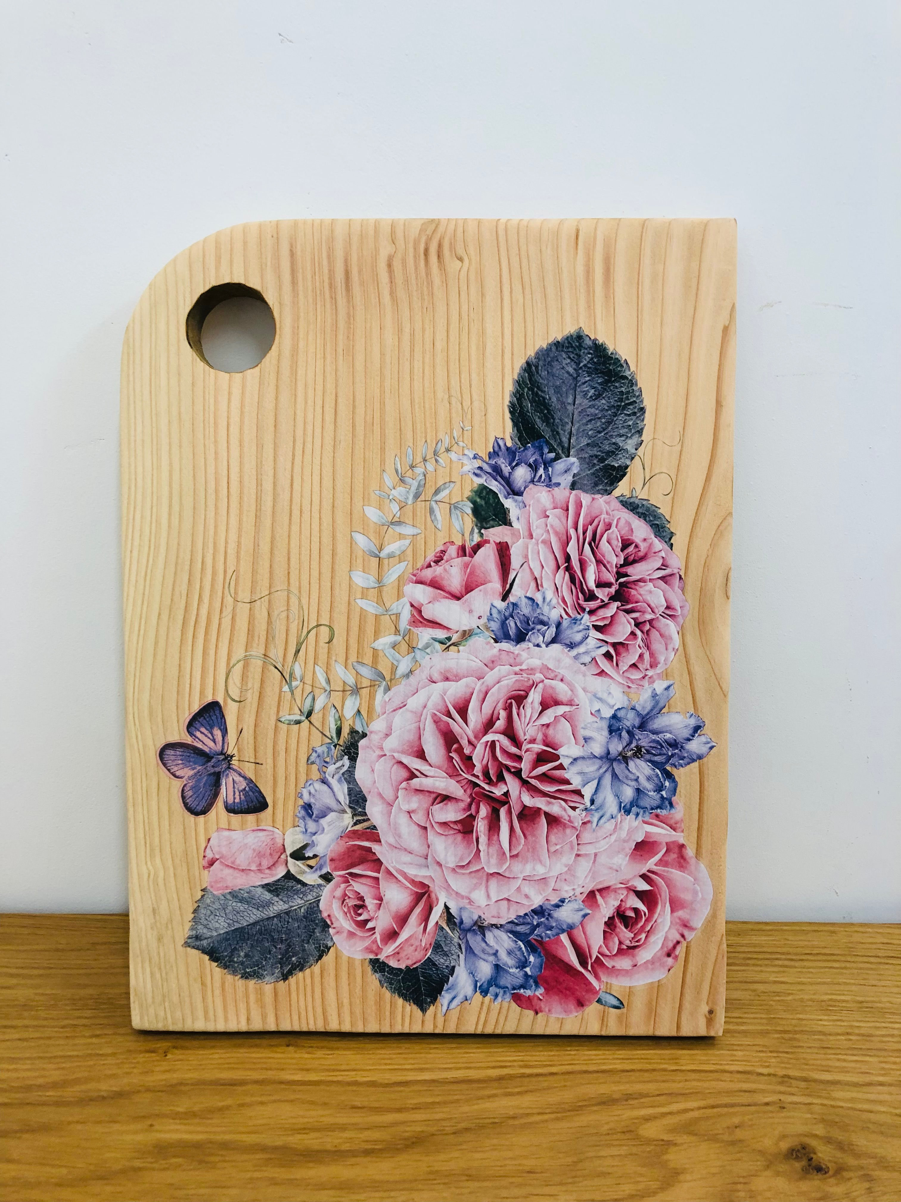 Planche apéro fleurie