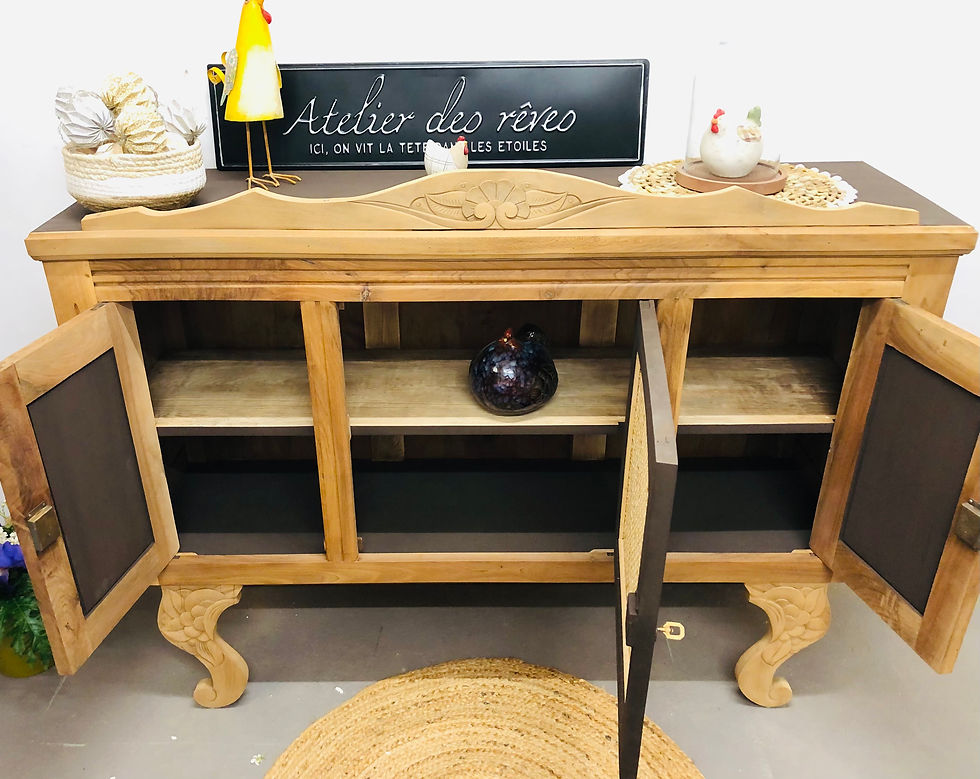 Miniature : Buffet vintage art déco