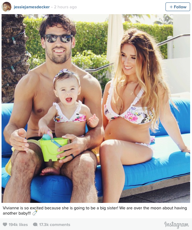 Jessie James Decker Expecting Baby No. 2