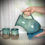 Thumbnail: Handmade Ceramic Pitcher, Light Blue Carafe