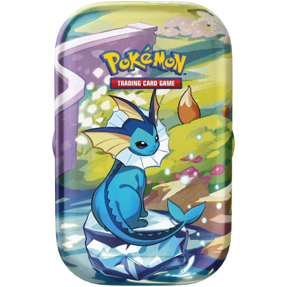 Prismatic Evolutions Vaporeon Mini Tins