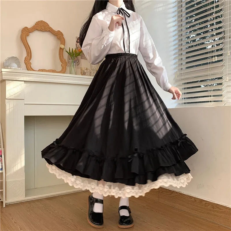 Thumbnail: Vintage French Hepburn Pleated Skirt