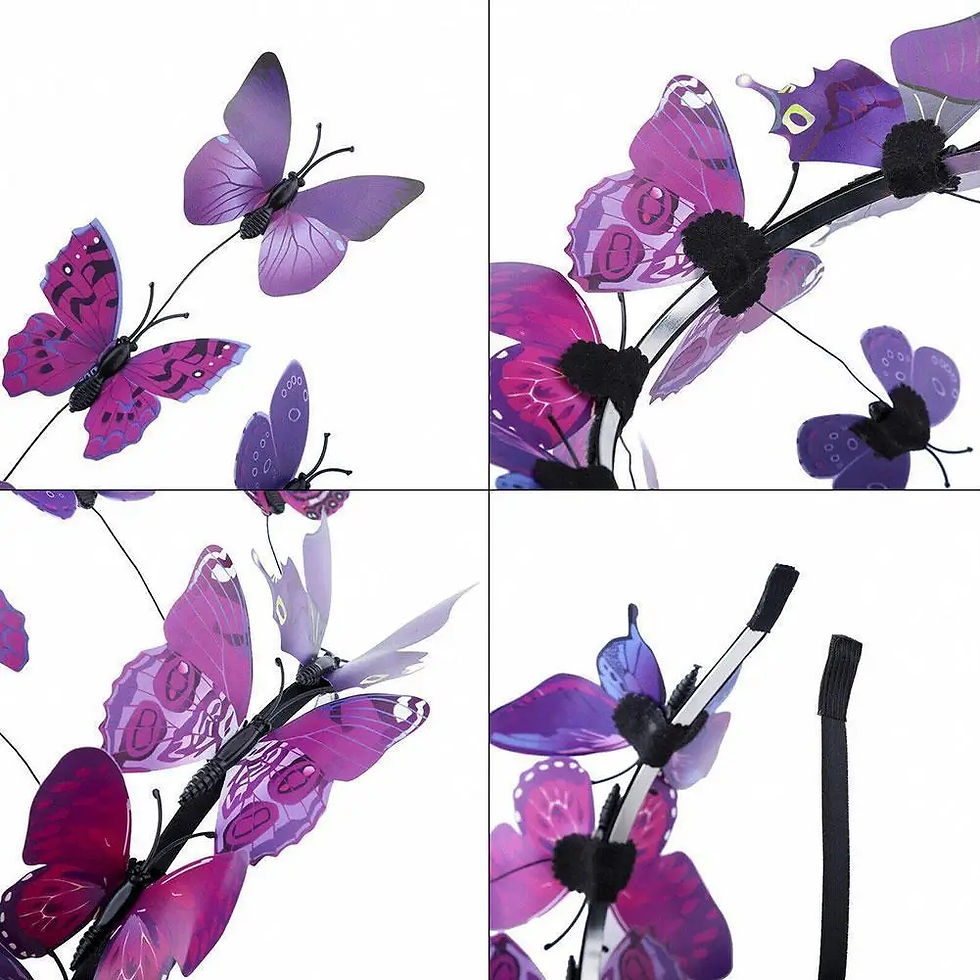 Thumbnail: LED Light up Butterfly Crown