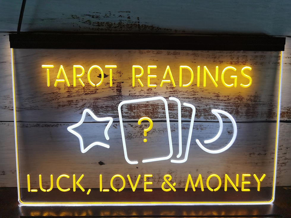 Thumbnail: Tarot Neon Sign Wall Art