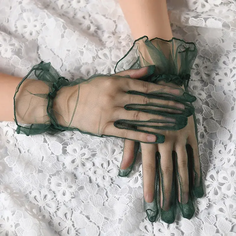 Thumbnail: Tulle Tea Gloves 