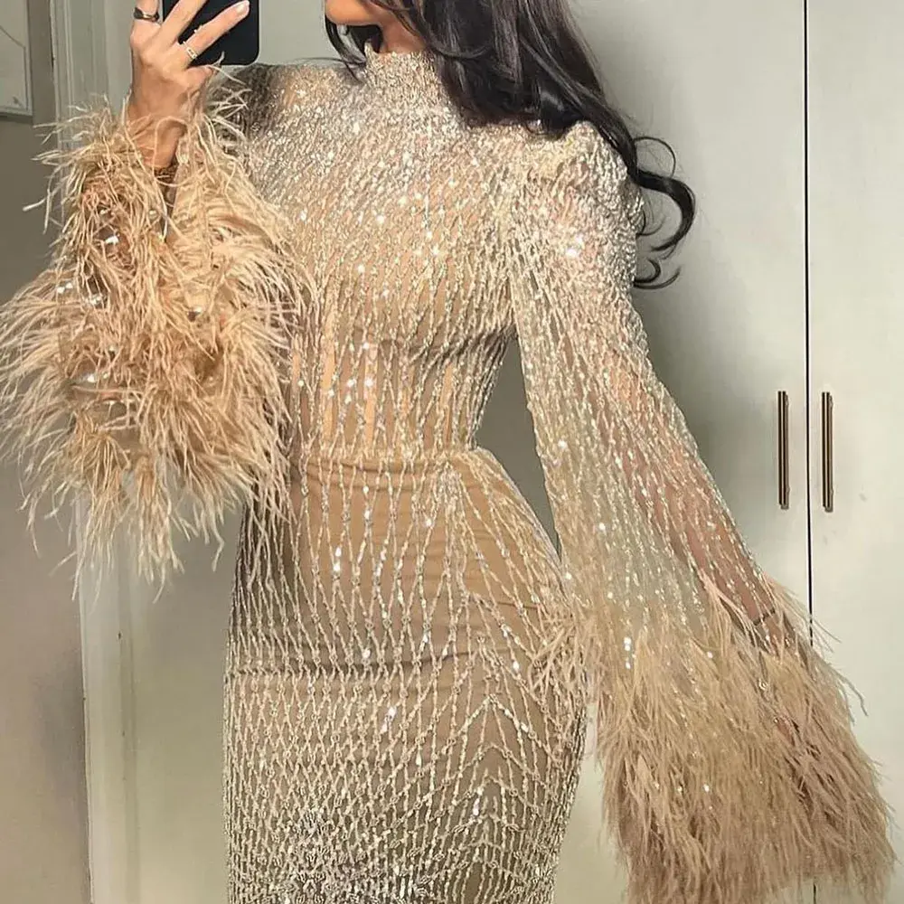 Goddess of the dawn luxury dress