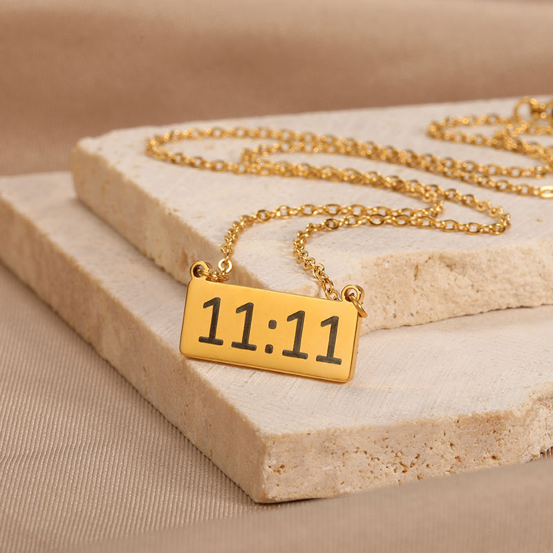 Thumbnail: 11:11 Twin Flame Necklace