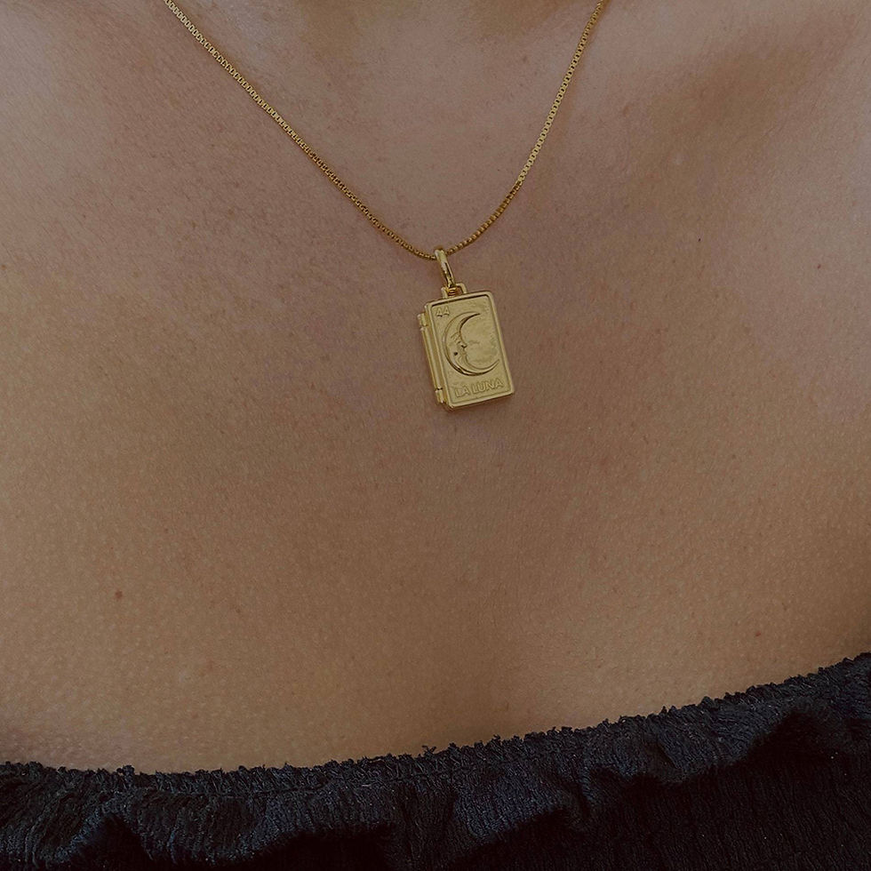 Thumbnail: Twin flame Luna love Photo Locket 