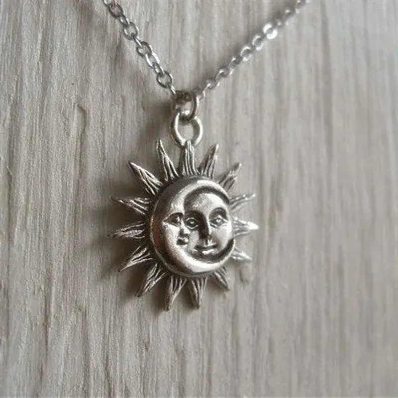 Thumbnail: New Sun and Moon Twinflame Necklace